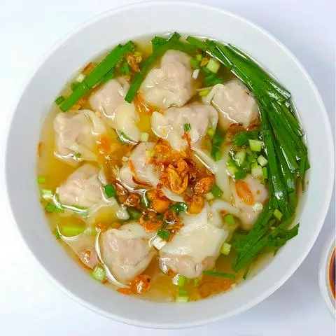 Hình ảnh Hoành  thánh không + Sâm hồng ký