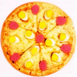 Hình ảnh Pizza Trứng Cút Xúc Xích ( Vừa)