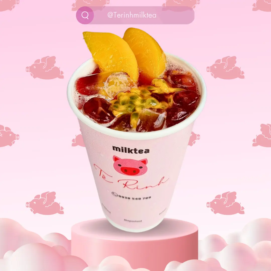 Hình ảnh Trà Berry Đào Chanh Dây