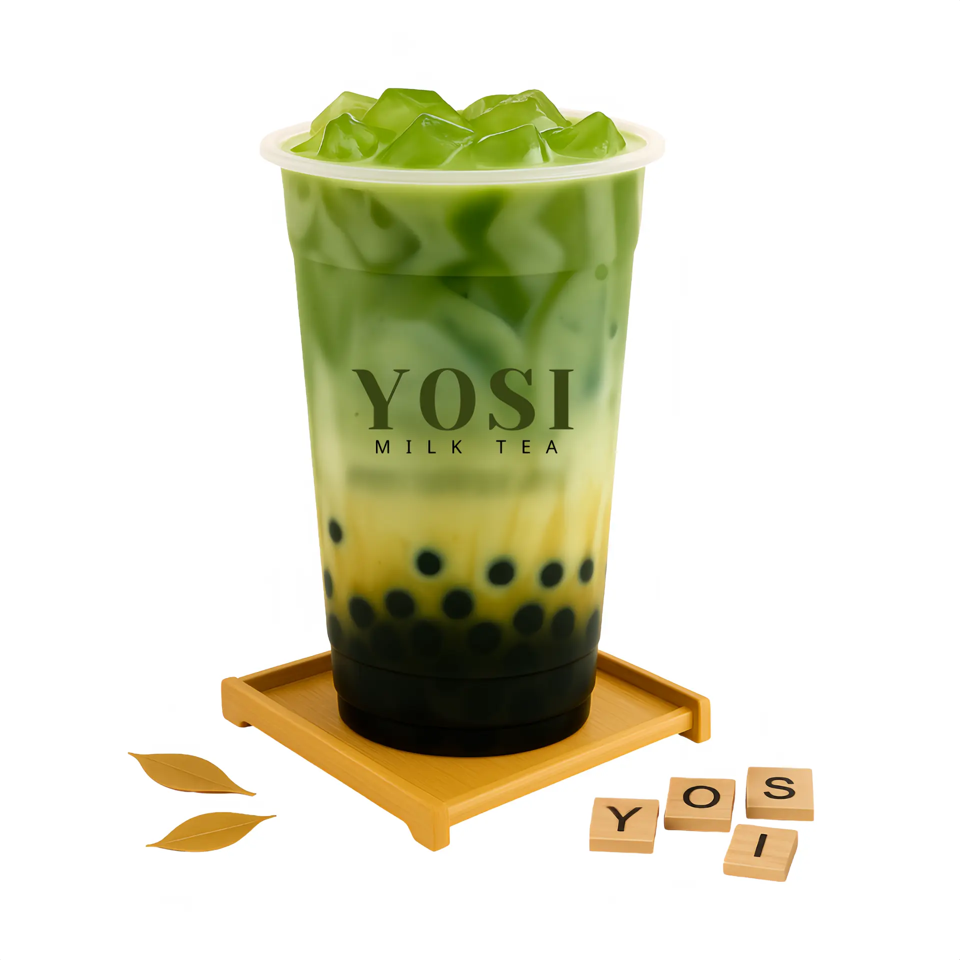 Hình ảnh Sữa Tươi Đường Nâu Matcha