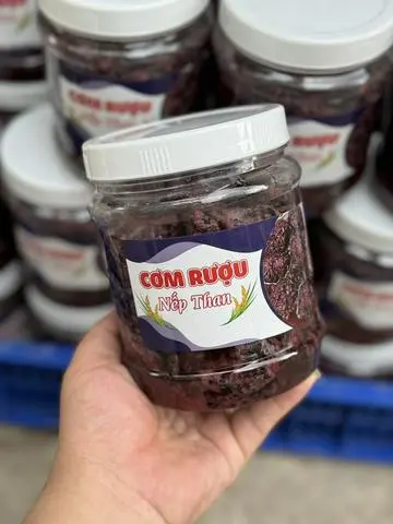 Hình ảnh Cơm Rượu Nếp Than 600g