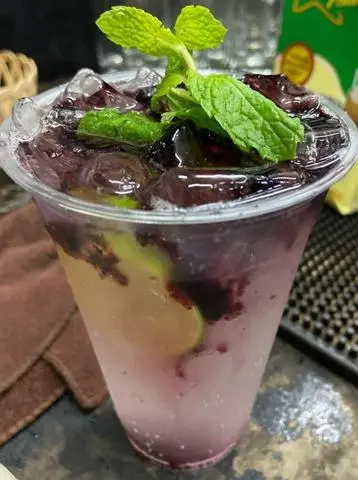 Hình ảnh Soda việt quất
