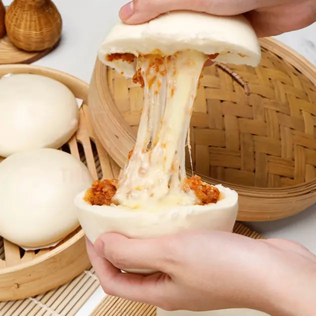 Hình ảnh Bánh bao bò phomai