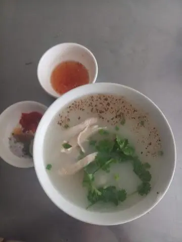 Hình ảnh Cháo gà xé