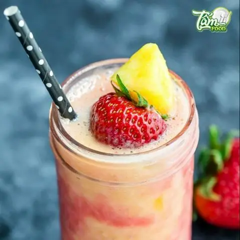 Hình ảnh Sinh tố dâu thơm
