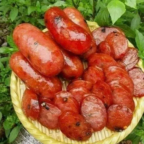 Hình ảnh Lạp Xưởng Tươi Nướng 1 xiên