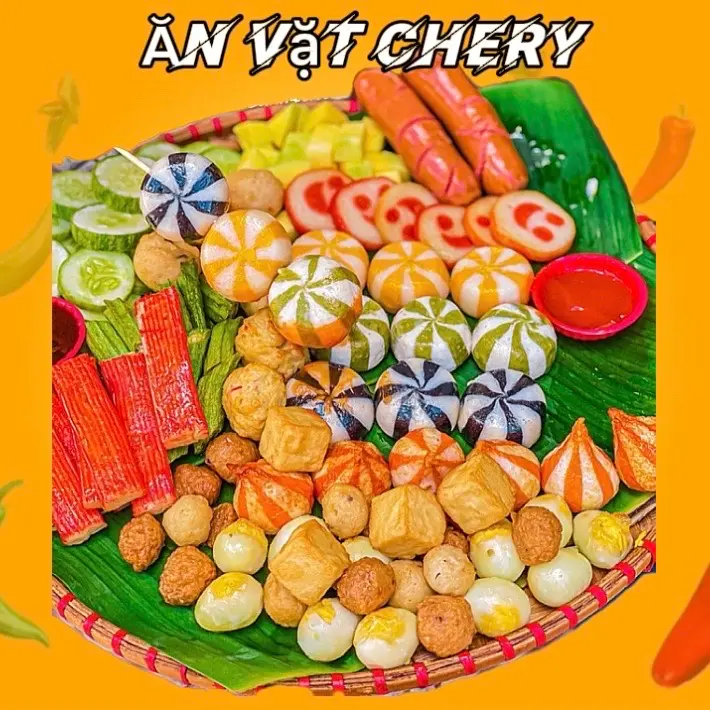 Hình ảnh Thập Cẩm Cá Viên Chiên Sốt Mắm Tỏi Set Đại