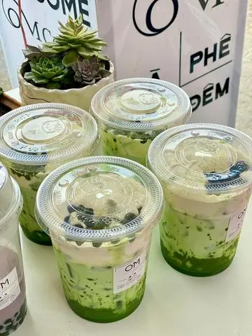 Hình ảnh Matcha latte ritz phô mai