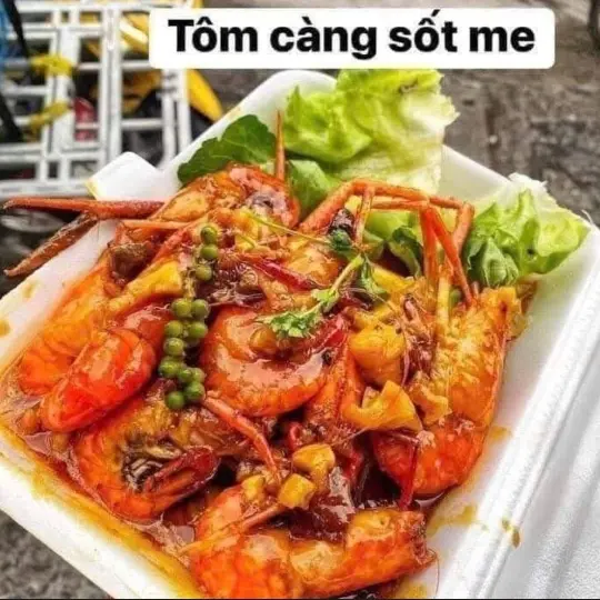 Hình ảnh TÔM CÀNG XANH 1KG SỐT ME