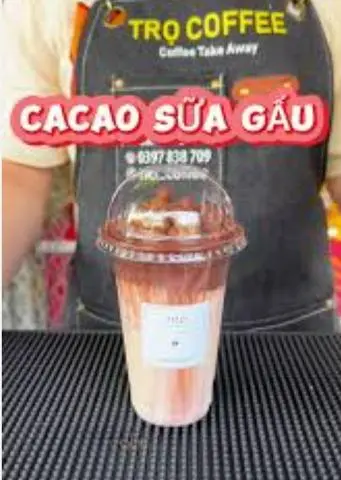 Hình ảnh sữa gấu socola 