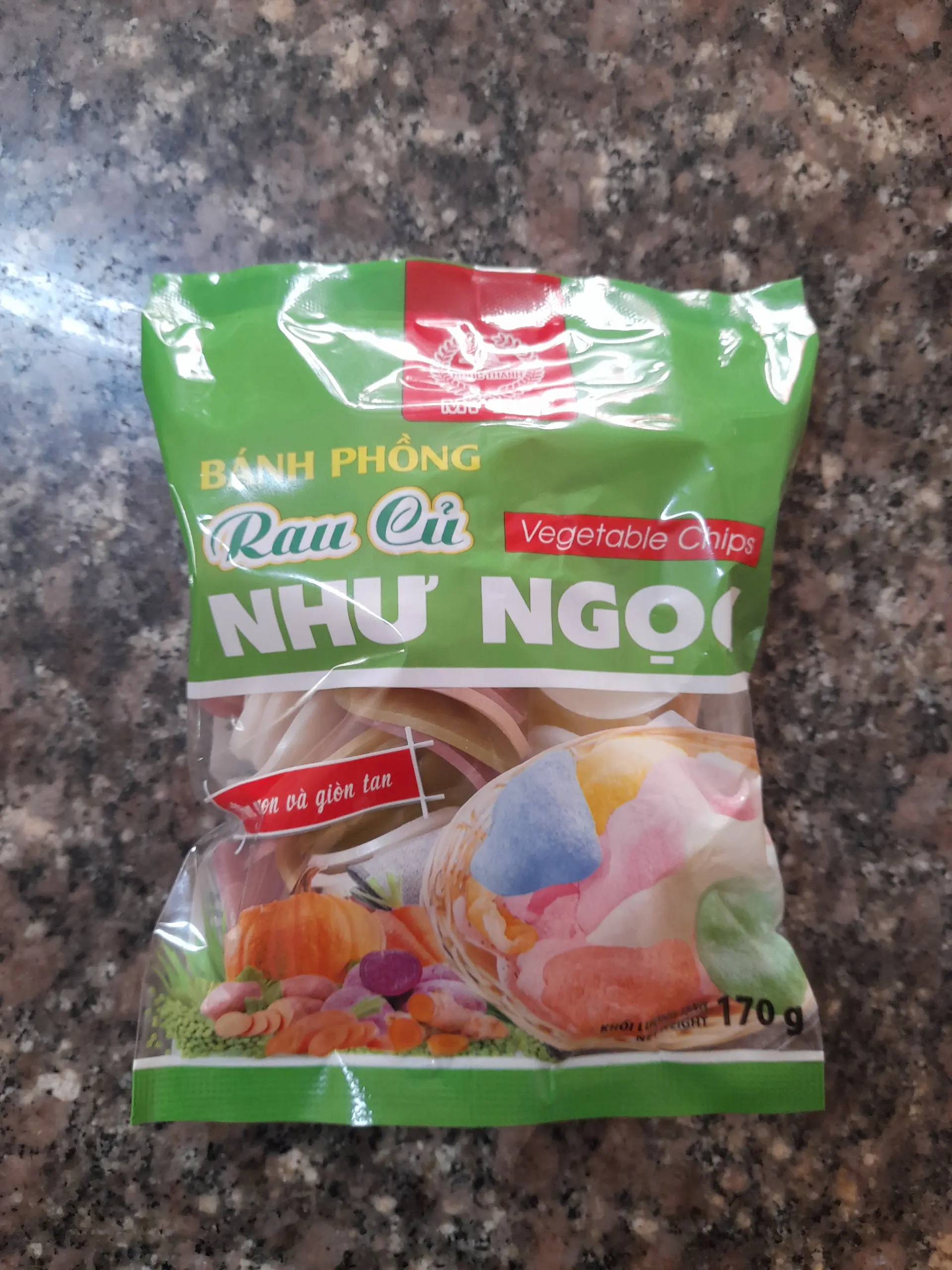 Hình ảnh Bánh phồng rau củ NHƯ NGỌC 170g