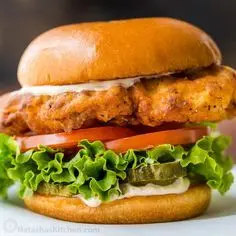 Hình ảnh Hamburger Tôm Trứng 
