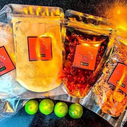 Hình ảnh Combo nhuyễn sate hành phi