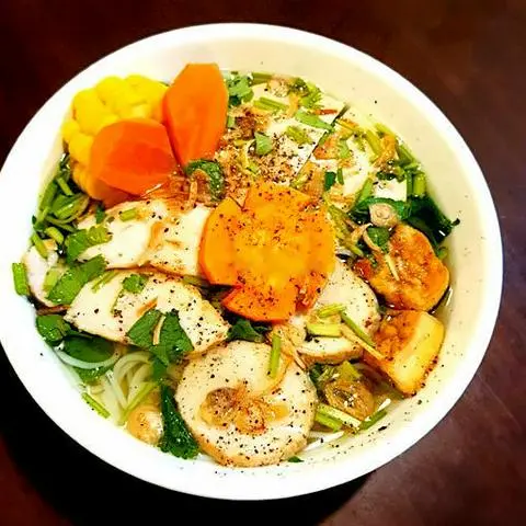 Hình ảnh Bún mọc chay