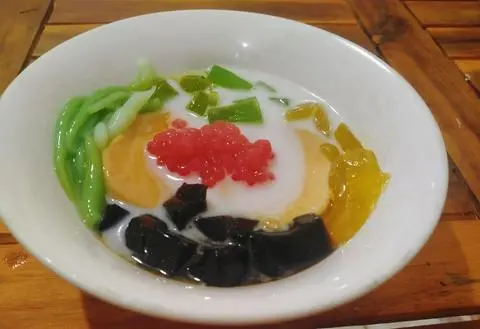 Hình ảnh Flan ngũ sắc 