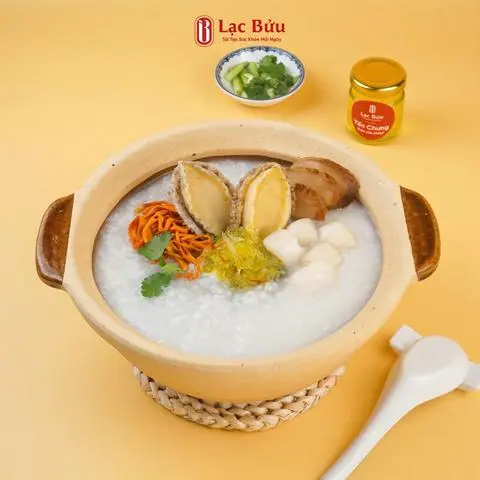 Hình ảnh Cháo Yến Bào Ngư (thố đất - ko chất bảo quản, khách đặt mới chưng yến, thời gian làm món 25 phút) 