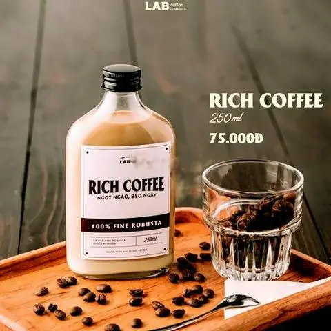 Hình ảnh Rich coffee chai