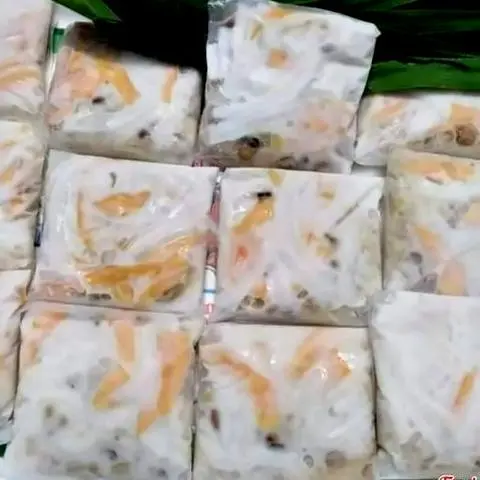 Hình ảnh Kem chuối mít dừa non