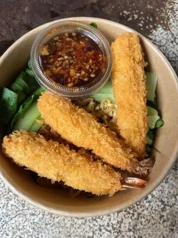 Hình ảnh Mì Trộn Tôm tẩm bột xù 