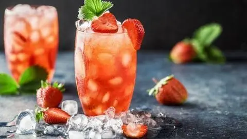 Hình ảnh Soda dâu tây
