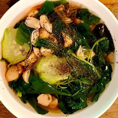 Hình ảnh Canh rau nấm