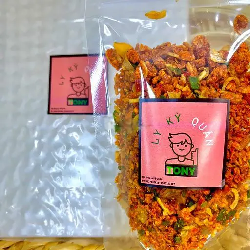 Hình ảnh Combo bánh tráng xúc muối tép hành phi