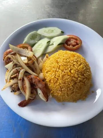 Hình ảnh Cơm tôm xào chua ngọt