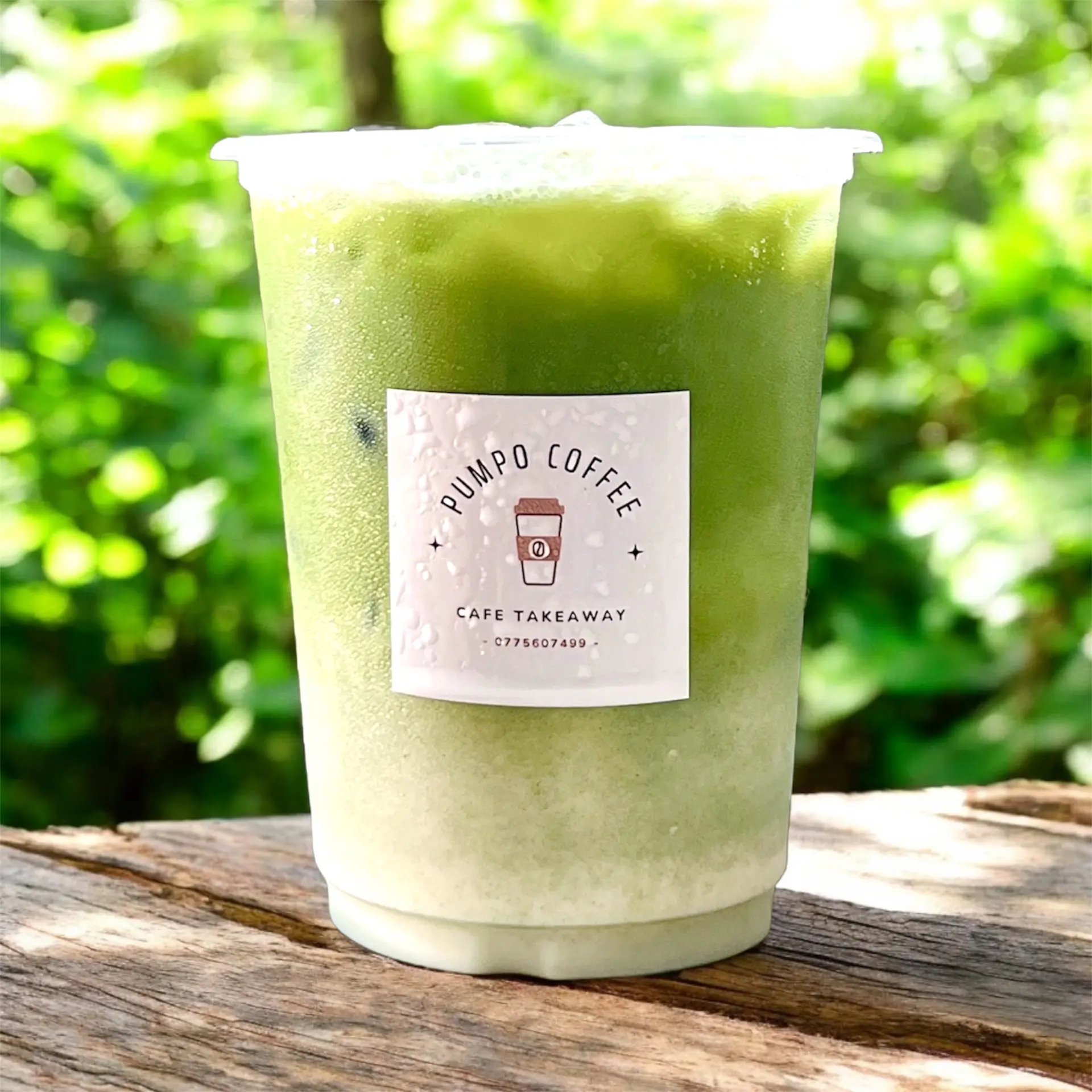 Hình ảnh Matcha latte ly khổng lồ