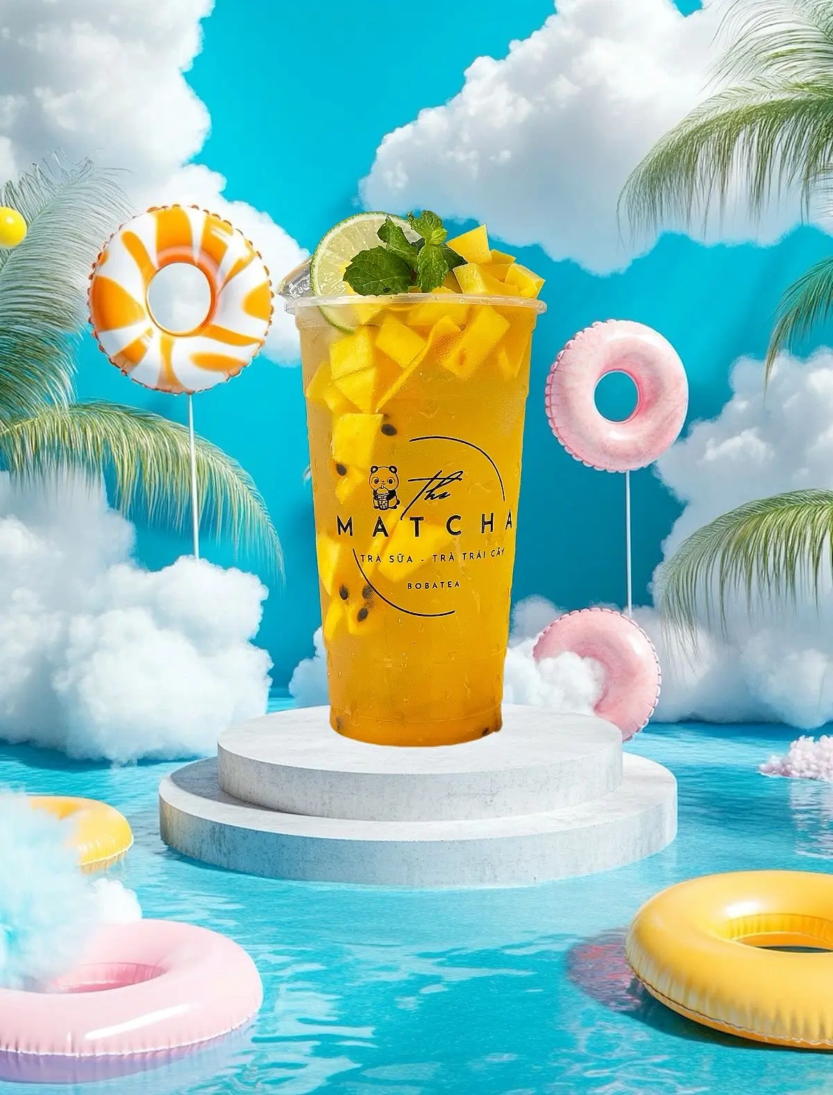 Hình ảnh Trà Xoài Chanh Dây (Best Seller)