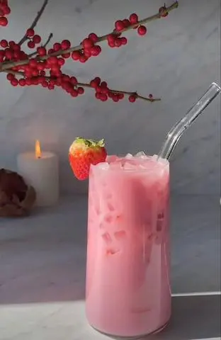 Hình ảnh Trà Sữa Dâu 