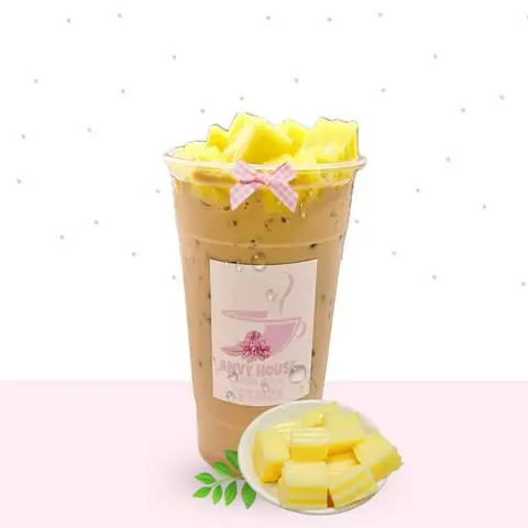 Hình ảnh Trà Sữa Thạch Trứng 700ml