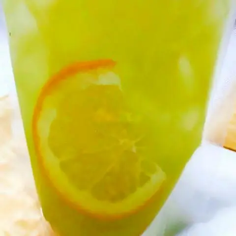 Hình ảnh Lục trà dưa lưới cam tươi