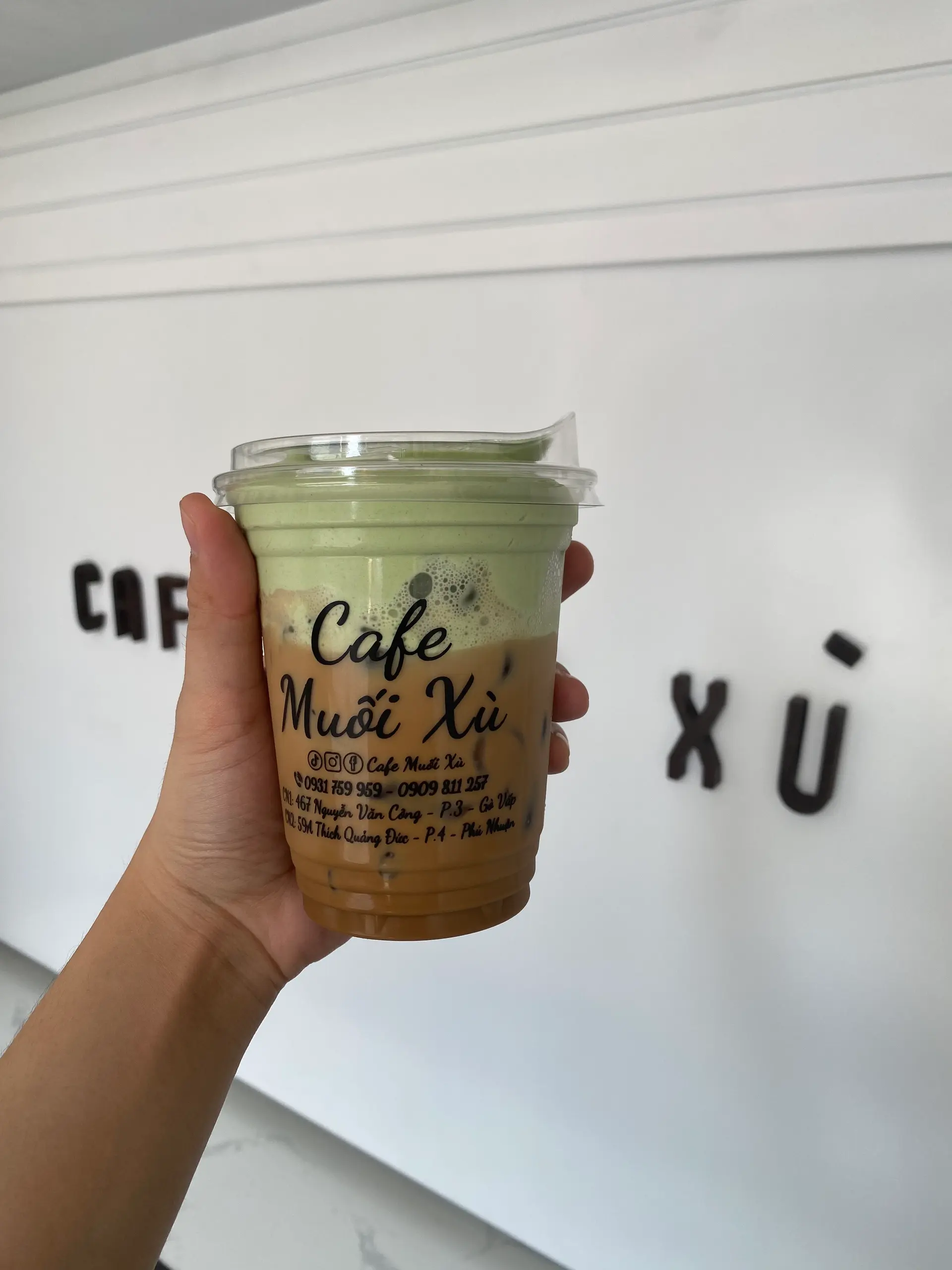 Hình ảnh Cà Phê Kem Matcha