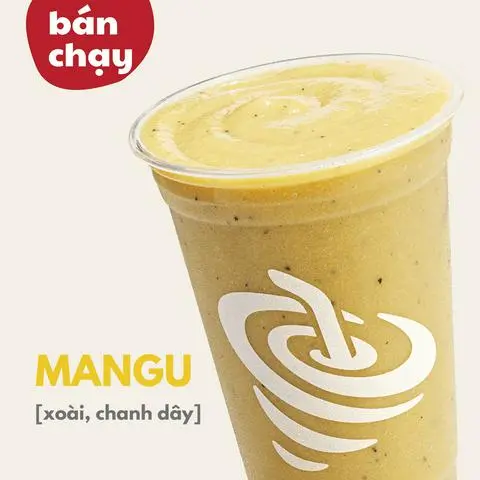 Hình ảnh Smoothie Mangu (Xoài, Chanh Dây)