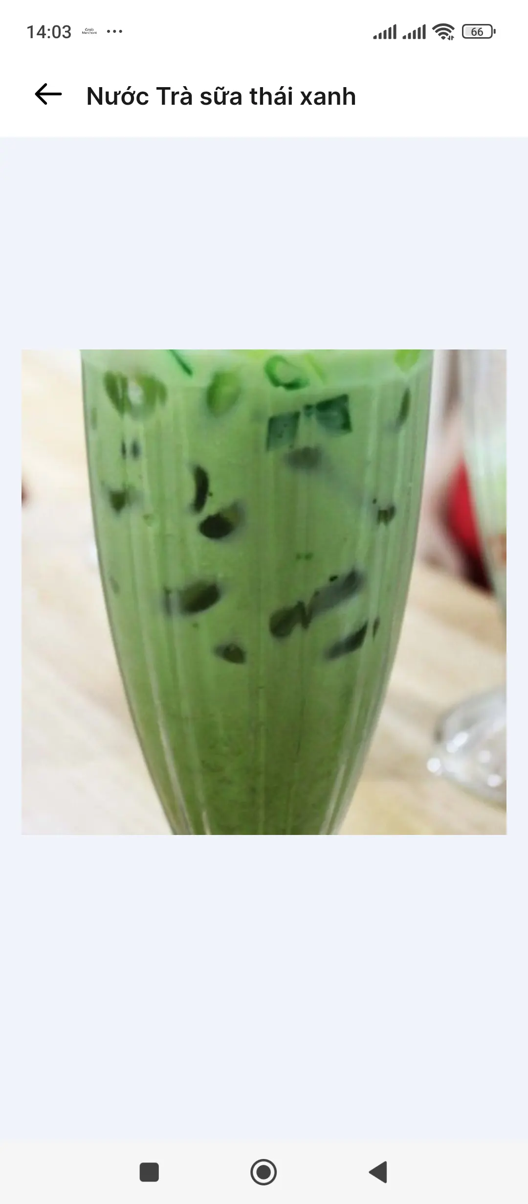 Hình ảnh Trà sữa thái bánh flan