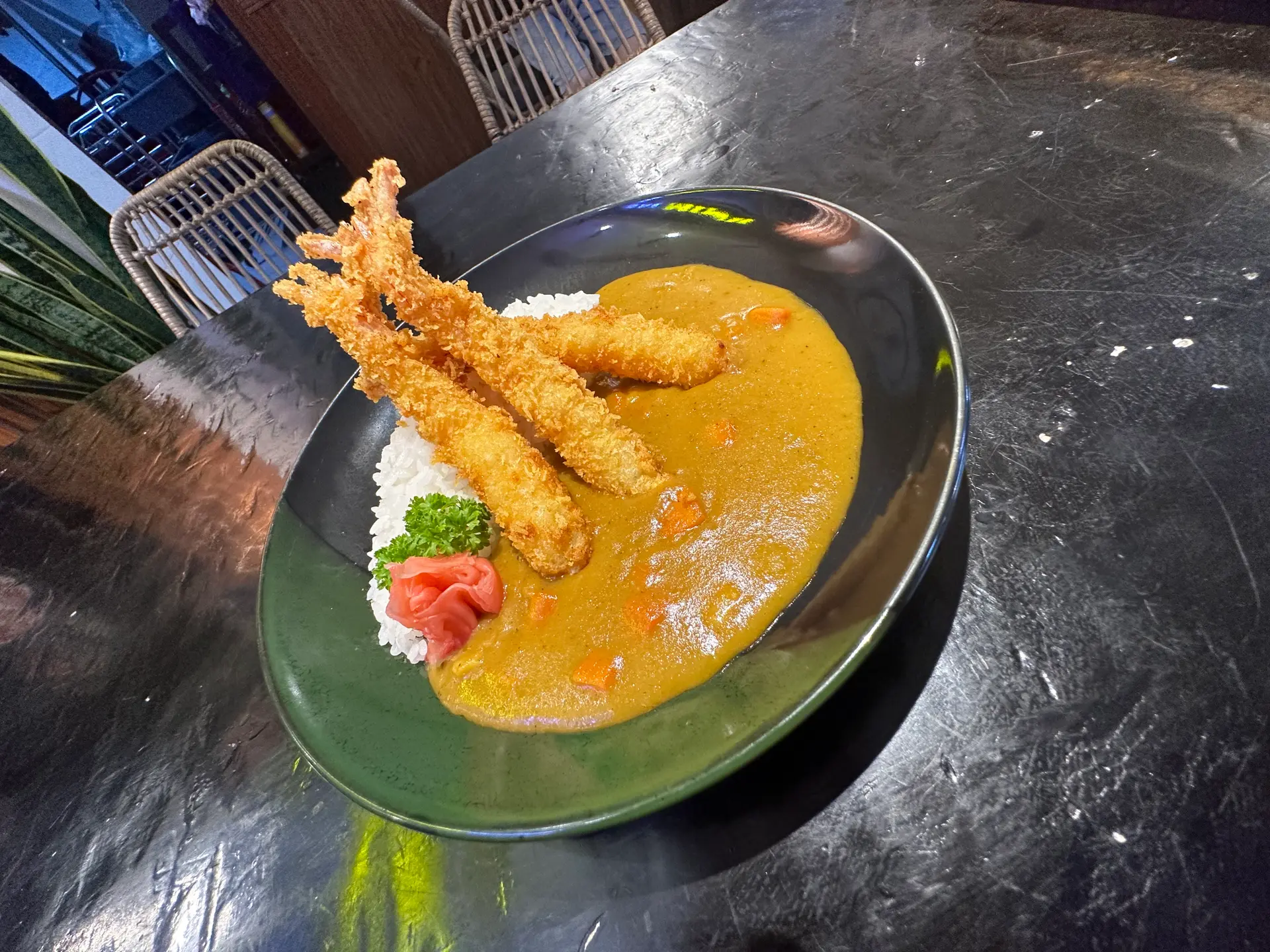 Hình ảnh Cơm cà ri tôm chiên - Ebi curry don