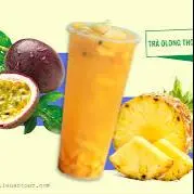Hình ảnh trà thơm + chanh dây 