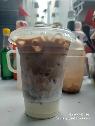 Hình ảnh latte cacao 700ml