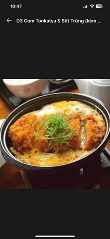 Hình ảnh CƠM THỊT HEO CỐT LẾCH CÀ RI NHẬT