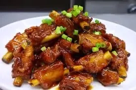 Hình ảnh Sườn heo hồng xíu