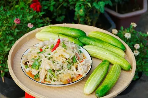 Hình ảnh Gỏi Đu Đủ Mix CHÂN RÚT + GÂN BÒ + TAI