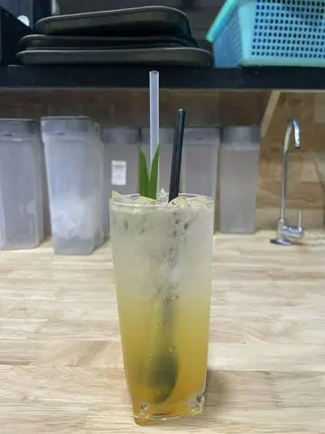 Hình ảnh soda xoài