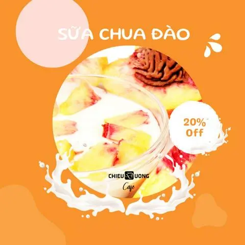 Hình ảnh Sữa chua đào