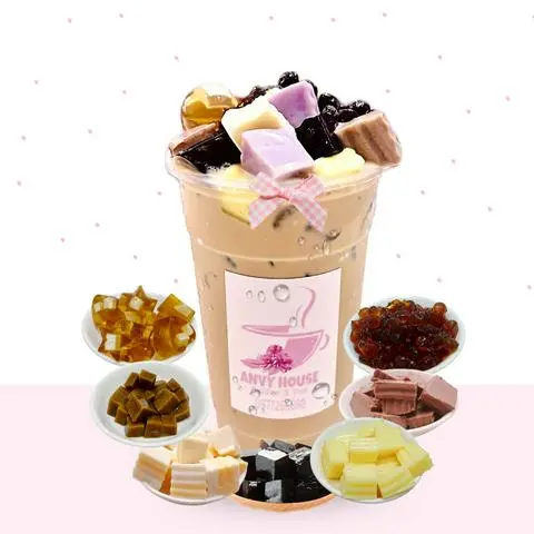 Hình ảnh Trà Sữa Full Topping 700ml