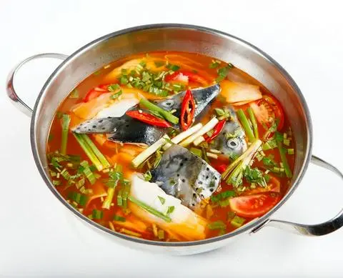 Hình ảnh Lẩu Thái Đầu cá hồi 