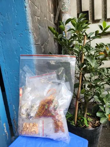 Hình ảnh bánh tráng trộn