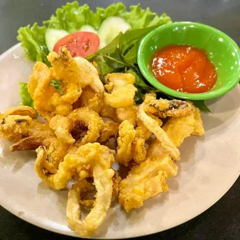 Hình ảnh Mực chiên giòn