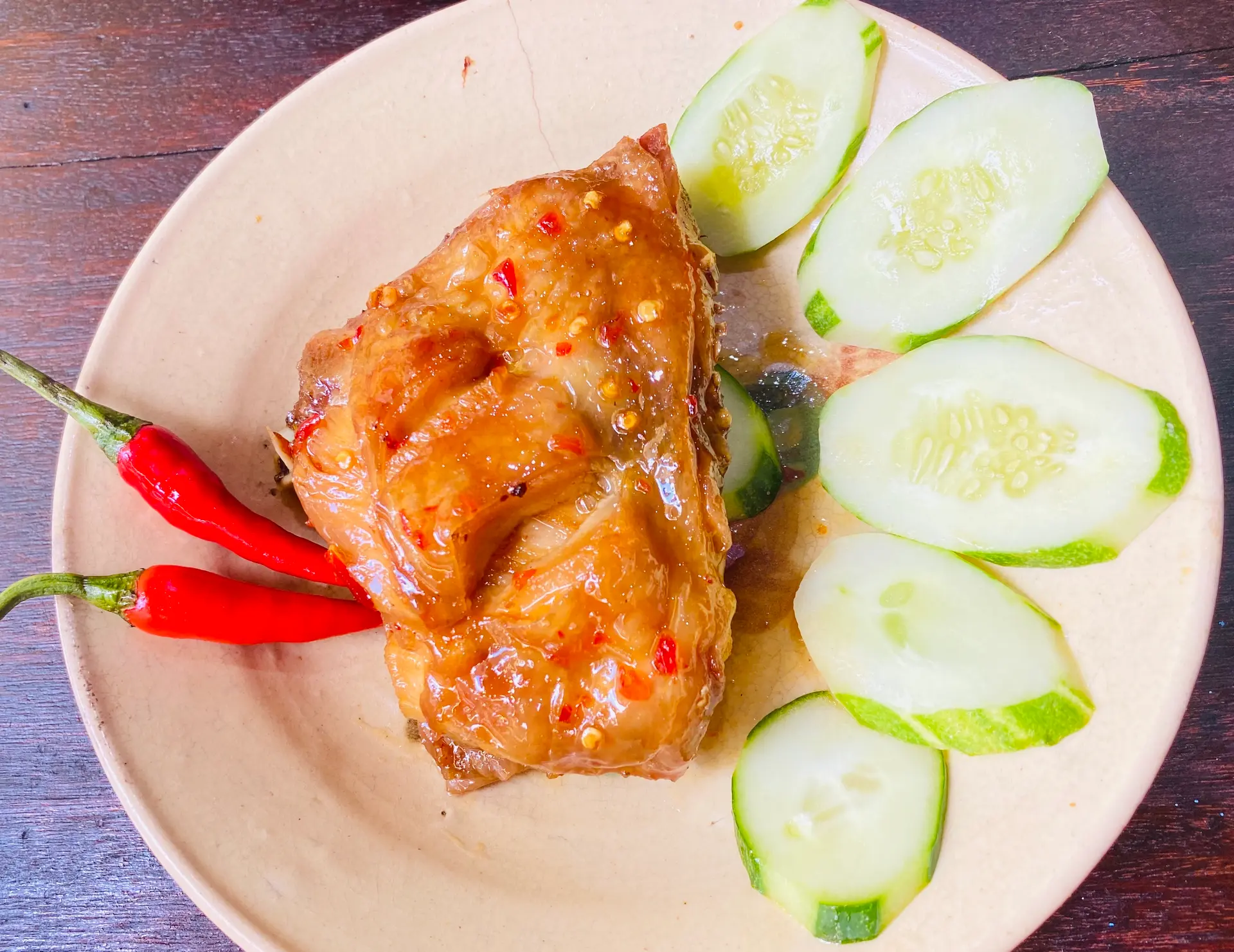 Hình ảnh Cơm gà chiên nước mắm