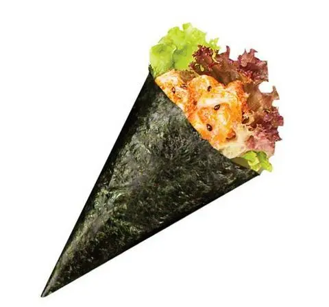 Hình ảnh Spicy salmon temaki