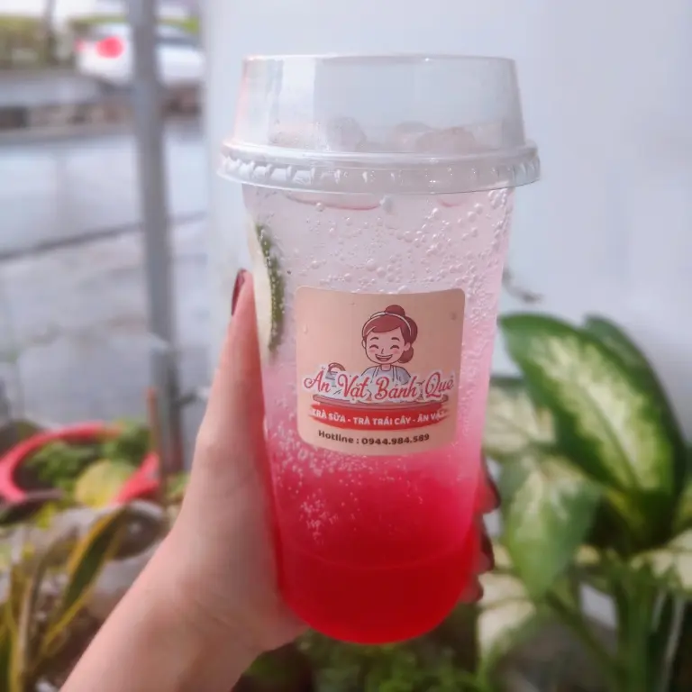 Hình ảnh Soda Mây hồng